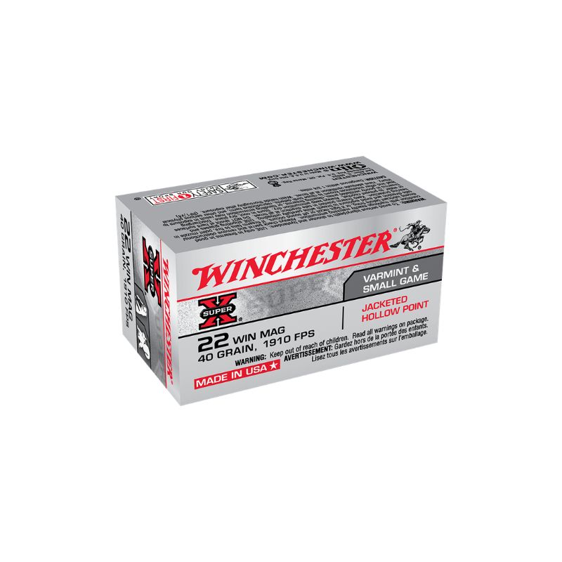.22 WMR SUPER-X JHP 40gr