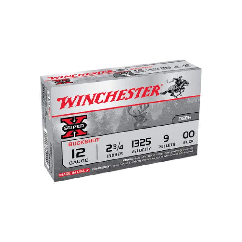 12/70 SUPER X BUCKSHOT 9 zrna 8,6mm