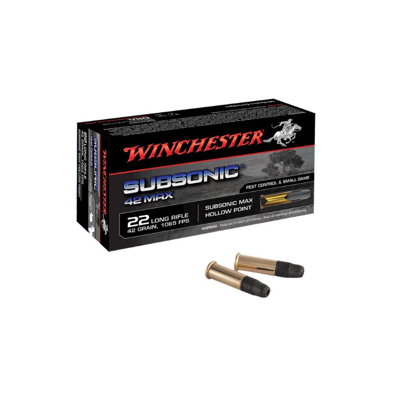 .22 LR SUBSONIC MAX HP 42gr