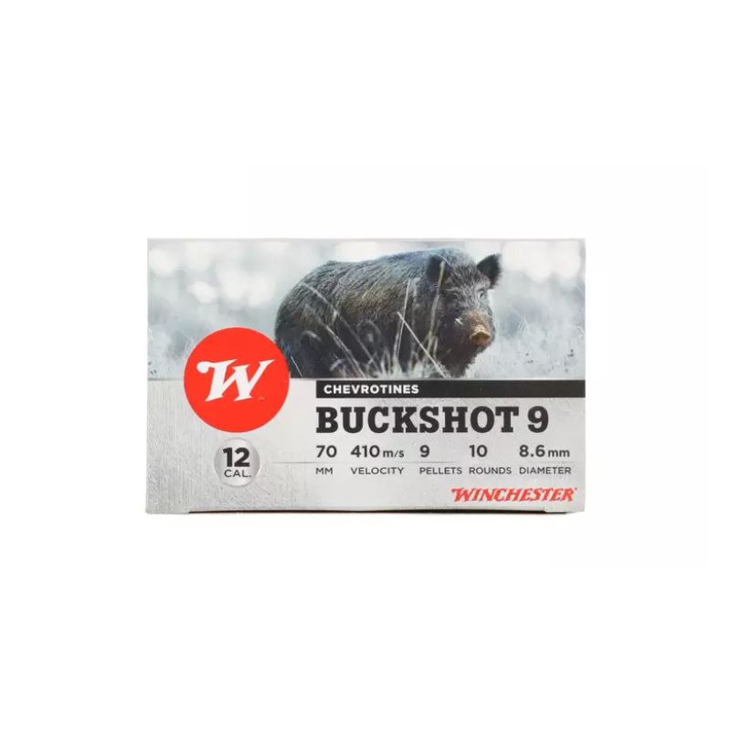 12/70 BUCKSHOT 9 zrna 8,6mm