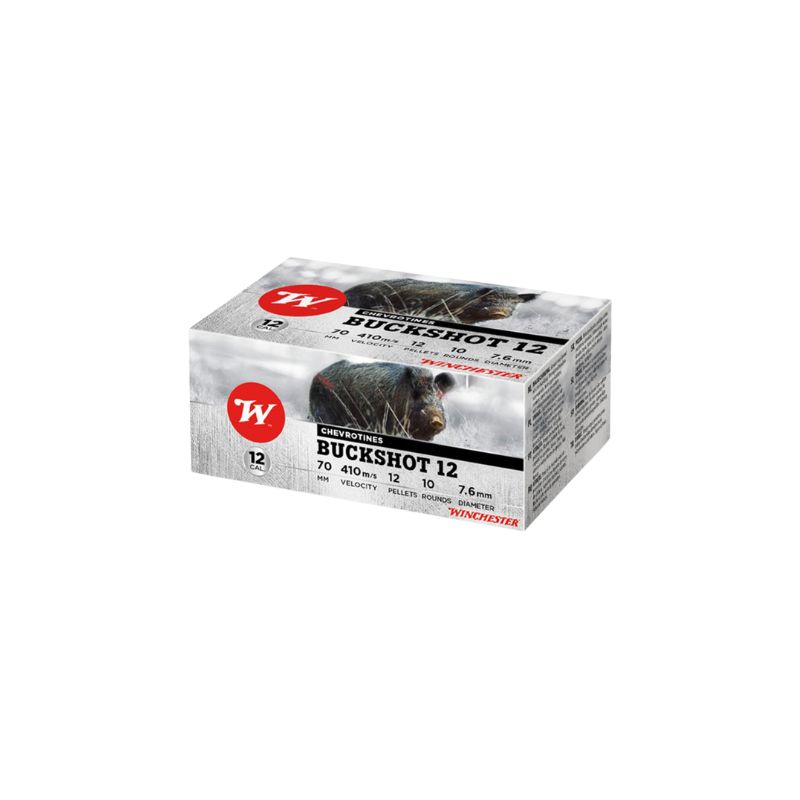 12/70 BUCKSHOT 12 zrna 7,6mm 30g